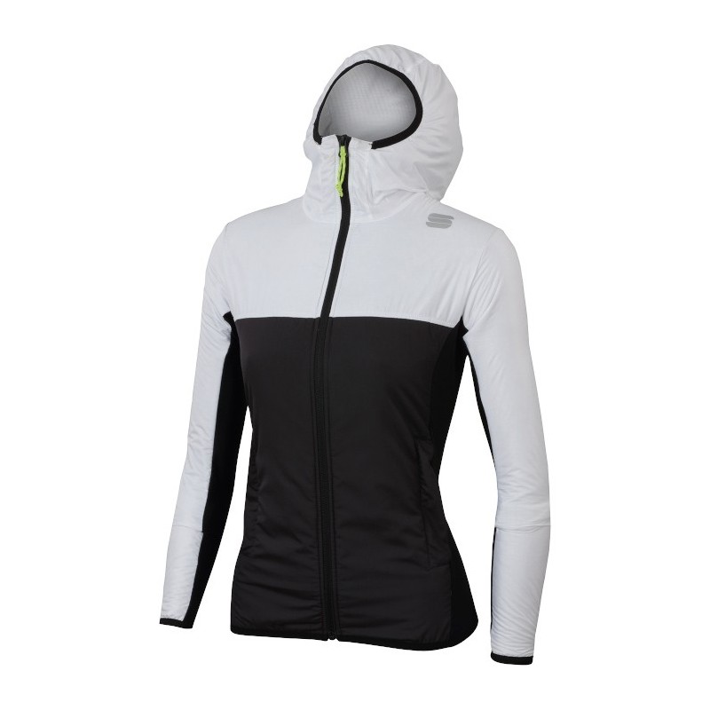 Kvinner Langrenn jakke Sportful Xplore W svart-hvit Kvinner Langrenn jakke Sportful Xplore W svart-hvit
